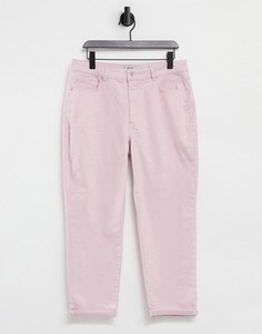 Джинсы пастельно-розового цвета в винтажном стиле New Look-Розовый