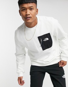 Белый свитшот The North Face Tech