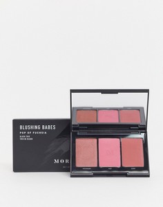 Румяна Morphe Blushing Babes - Pop Of Fuchsia Trio-Розовый цвет