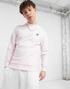 Свитшот с несколькими окантовками Lyle & Scott-Фиолетовый цвет