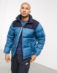 Синяя куртка The North Face Eco Nuptse-Голубой