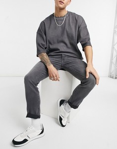 Зауженные серые джинсы Wrangler Larston-Серый