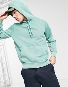 Зеленый худи с логотипом в виде игрока в поло Polo Ralph Lauren-Зеленый цвет