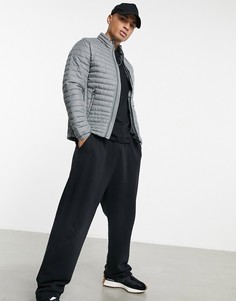 Серая стеганая куртка с карманом Jack & Jones Premium-Серый