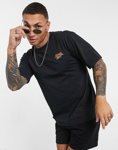 Черная футболка Reebok Classics x Kung Fu Panda-Белый