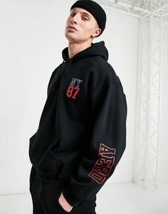 Худи с принтом "aero NY87" Aeropostale-Черный цвет