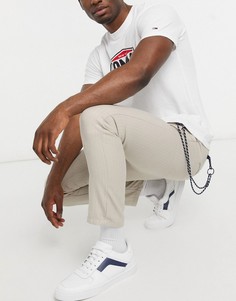Спортивные штаны в тонкую полоску Tommy Jeans Scanton-Нейтральный