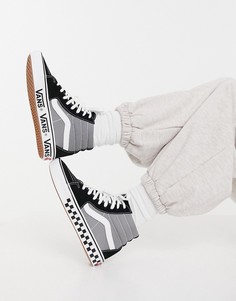 Разноцветные кроссовки Vans UA Comfycush Sk8-Многоцветный