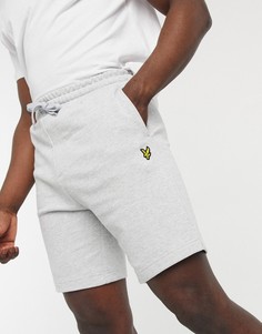 Серые трикотажные шорты Lyle & Scott-Серый