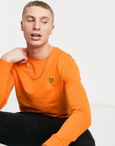 Свитшот с круглым вырезом Lyle & Scott-Оранжевый цвет