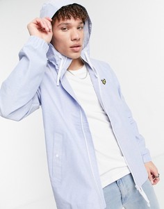 Куртка на сквозной молнии с капюшоном Lyle & Scott Oxford-Голубой