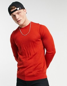 Джемпер с круглым вырезом Tommy Hilfiger-Красный