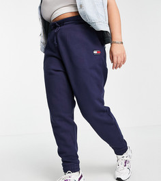 Темно-синие свободные джоггеры Tommy Jeans Plus-Темно-синий