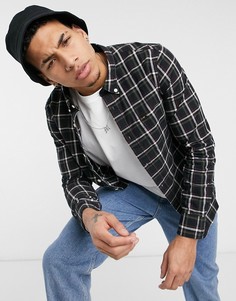 Черная рубашка на пуговицах Lee-Черный цвет