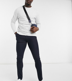 Темно-синие зауженные брюки ASOS DESIGN Tall-Темно-синий