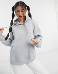 Темно-серый худи с логотипом-галочкой Nike-Многоцветный