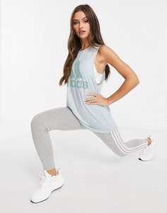 Зеленая майка adidas Training Winners-Зеленый цвет