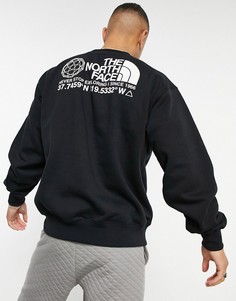 Черный свитшот с логотипом The North Face Logo +-Черный цвет