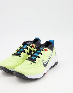 Желтые кроссовки Nike Running Wildhorse 7-Желтый