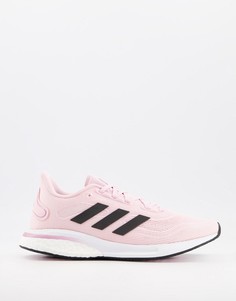 Бледно-розовые кроссовки adidas Running Supernova-Розовый цвет