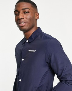 Темно-синяя спортивная куртка Jack & Jones Originals-Темно-синий
