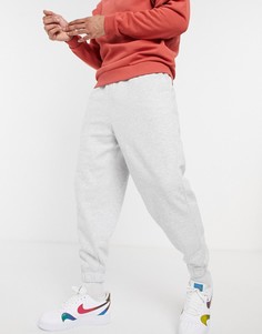 Белые меланжевые oversized-джоггеры ASOS DESIGN-Многоцветный