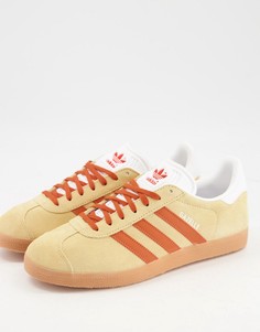 Кроссовки песочного цвета adidas Originals Gazelle-Нейтральный