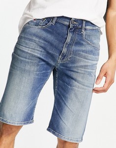 Джинсовые шорты свободного кроя Tommy Jeans Rey-Голубой