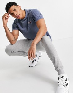 Выбеленная футболка с логотипом Tommy Jeans-Голубой