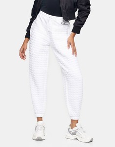 Белые стеганые джоггеры Topshop-Белый