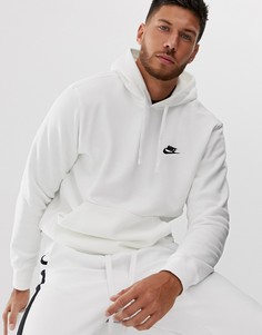 Белое худи Nike-Белый