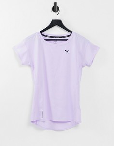 Фиолетовая футболка Puma Training Favourite-Фиолетовый цвет
