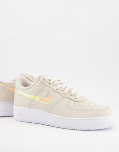Кроссовки песочного цвета Nike Air Force 1 07 LV8-Нейтральный