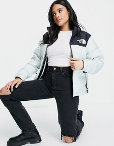 Куртка мятного цвета The North Face 1996 Retro Nuptse-Зеленый цвет