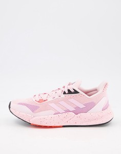 Розовые кроссовки adidas Running X9000-Розовый цвет