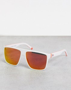 Солнцезащитные очки с принтом логотипа Tommy Hilfiger 1717/S-Белый