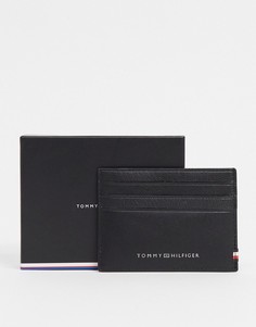 Черный кредитница с логотипом Tommy Hilfiger-Черный цвет