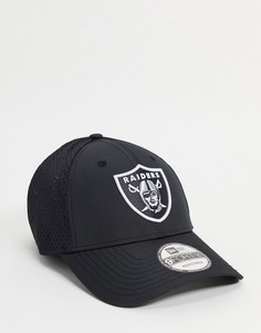 Черная бейсболка с логотипом команды "Las Vegas Raiders" New Era 9FORTY-Черный цвет