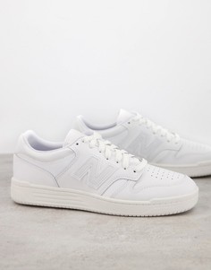 Белые кроссовки New Balance 480-Белый