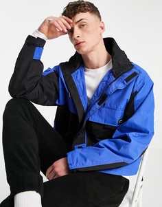 Синяя куртка с несколькими карманами ASOS Unrvlld Supply-Голубой