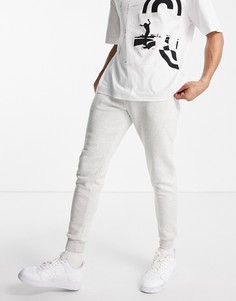 Белые трикотажные джоггеры River Island Prolific-Белый