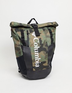 Рюкзак с отворачивающимся верхом и камуфляжным принтом Columbia Convey 25 л-Зеленый цвет