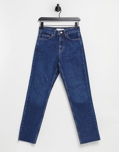 Прямые джинсы цвета индиго Topshop-Голубой