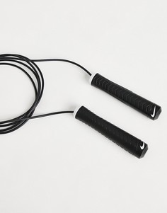 Скакалка с утяжелителем и принтом логотипа-галочки Nike-Черный цвет