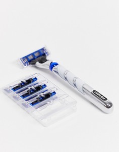 Набор бритв Gillette Mach 3 Turbo 3D-Бесцветный