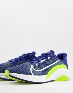 Синие кроссовки Nike Training SuperRep Surge-Черный цвет
