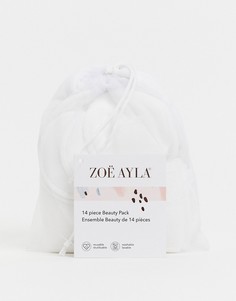 Набор экологичных косметических средств Zoe Ayla-Белый