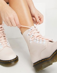 Ботинки розового цвета Dr. Martens 1460 Pascal-Розовый цвет