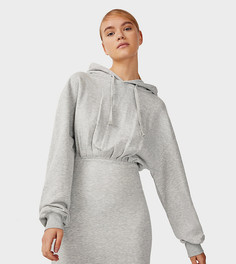 Серое платье-свитшот Topshop Tall-Серый