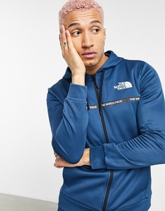 Темно-синяя куртка с накладками The North Face Mountain Athletic-Темно-синий